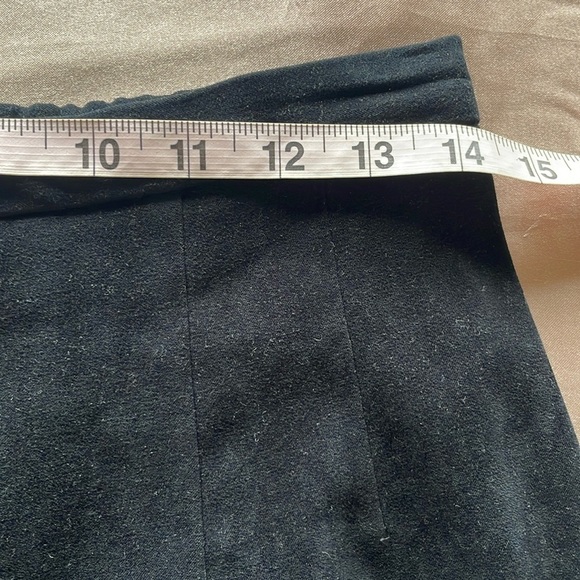 2 Pc Pantsuit Edgy Black Sueded Fabric Button Back 90’s Positive Attitude Size 8 - Picture 9 of 12